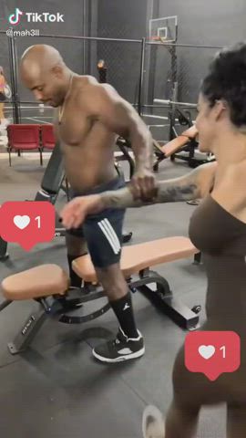 amateur big ass gym homemade interracial tiktok gif