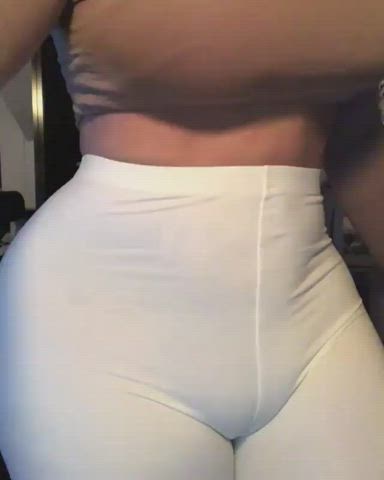 Ass Ass Clapping Ebony Leggings Pussy Thick Twerking gif
