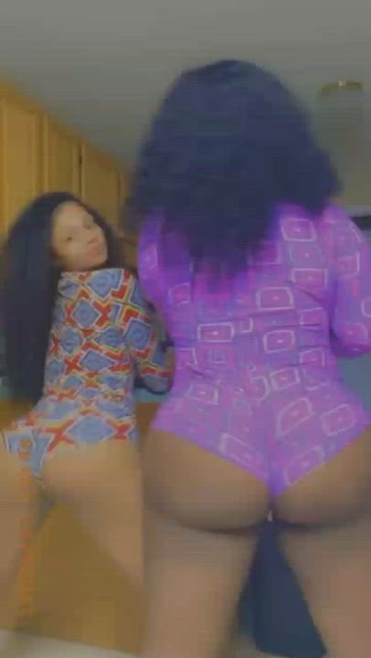 Bubble Butt Ebony Twerking gif