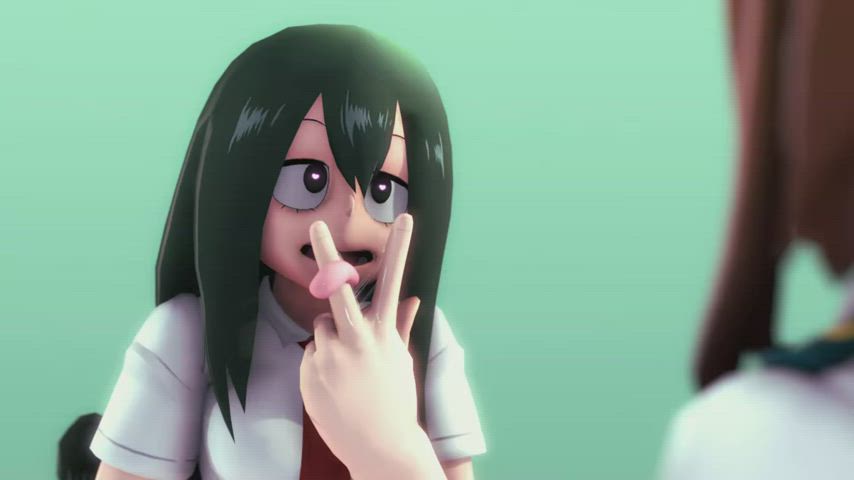 Anime Hentai Long Tongue gif