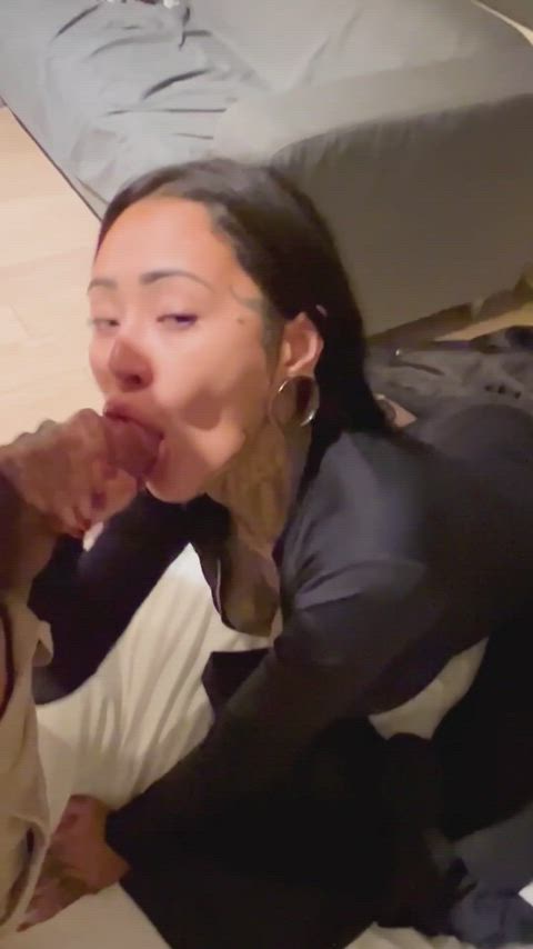 asian blowjob brunette latina gif