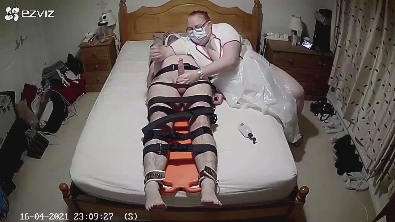 OC, Cruel nurse enjoys her victims ruined orgasm and post orgasm suffering,[@19:95]