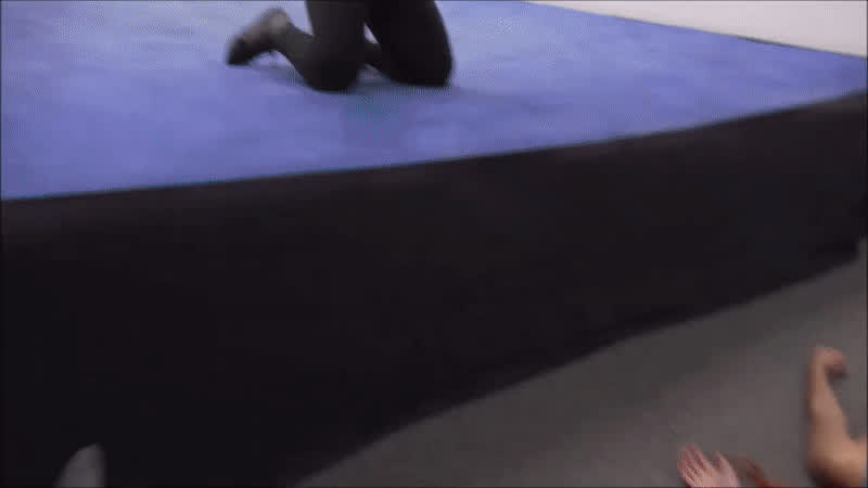 brunette mexican white girl wrestling gif