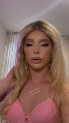 crossdressing sissy trans gif