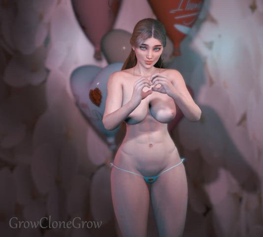 3d animation boobs fetish giantess huge tits gif