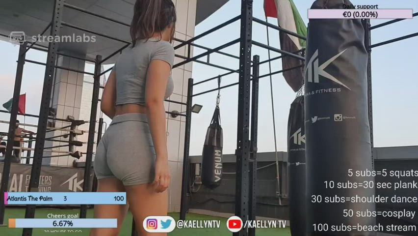 Ass Shorts Workout gif