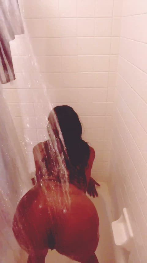 ass ebony prostitute shower solo thot gif