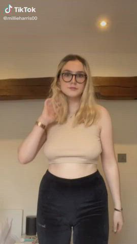 braless pokies tiktok gif