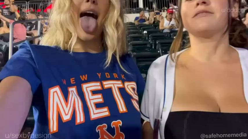 Flashing at the game!