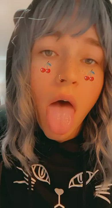 ahegao femboy sissy trans gif