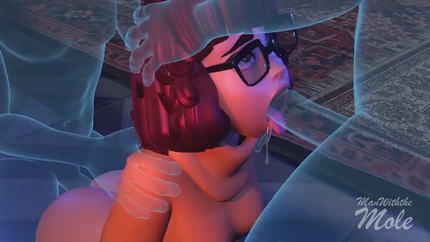 animation face fuck gangbang glasses group group sex nerd sex spitroast gif