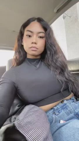 Asian Boobs Ebony gif