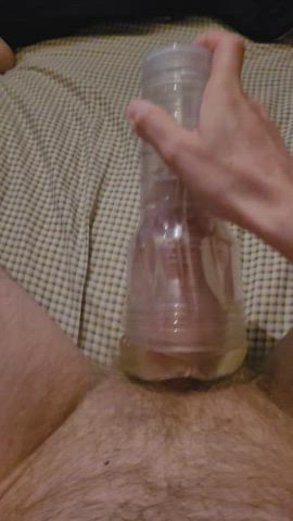 cock fleshlight jerk off gif