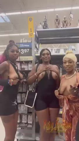 big tits caught ebony public gif