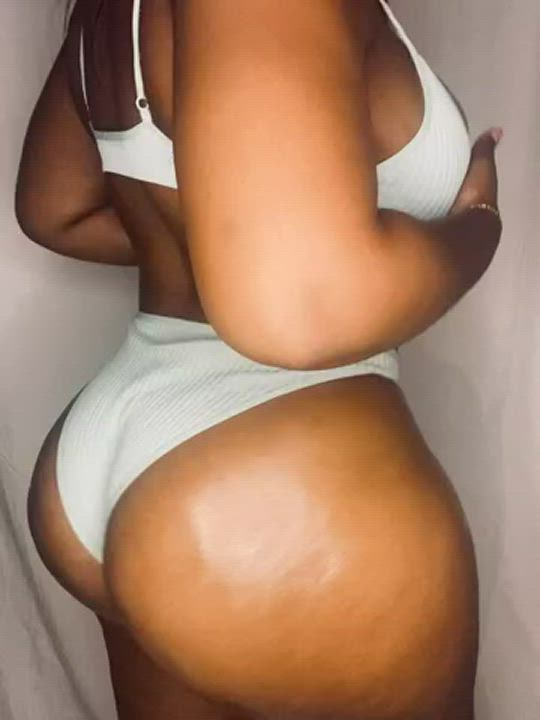 Big Ass Ebony Jiggling gif