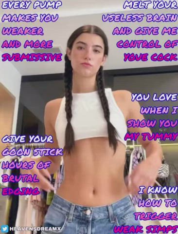 dirty talk gooning joi jerk off nsfw petite sissy teen tiktok tits gif