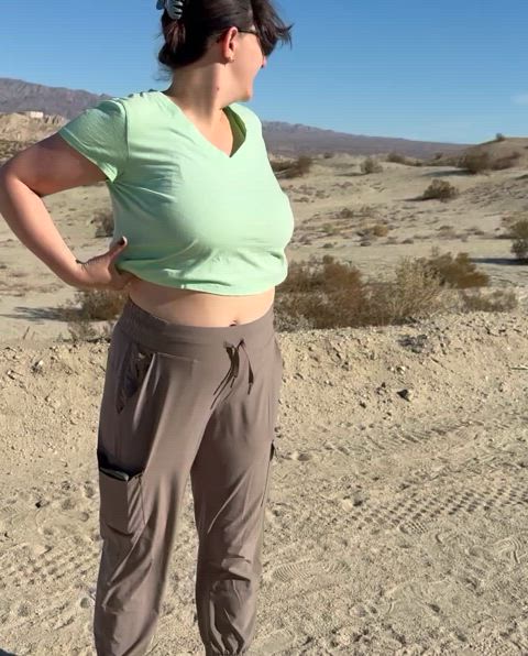 Desert hike