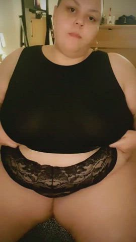 BBW SSBBW Tits gif