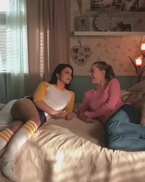 camila mendes lesbian lili reinhart gif