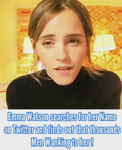 Celebrity Emma Watson Star r/NSFWFunny gif