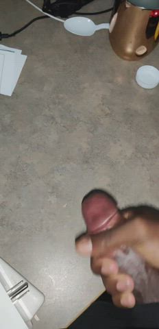 bbc big dick cum cumshot masturbating gif