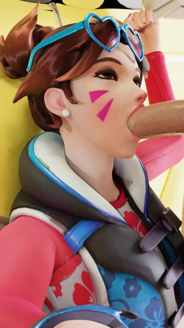 Dva Beach Blowjob Deepthroat -Alt Outfit-