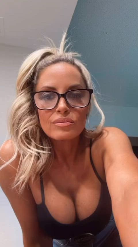 anal big tits boobs trish stratus gif