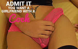 Cock Sissy Thong Trans gif