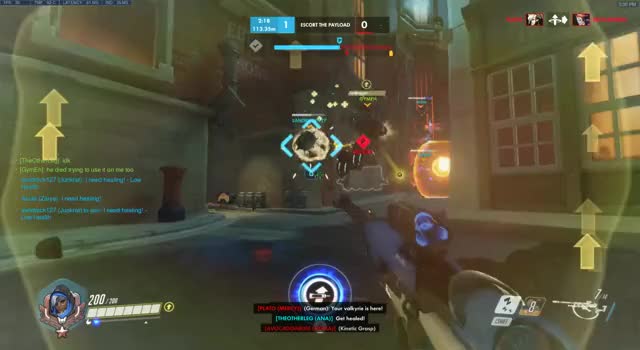 ana sleep on pharah in air