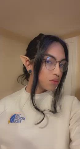 elf fantasy femboy femme sissy gif