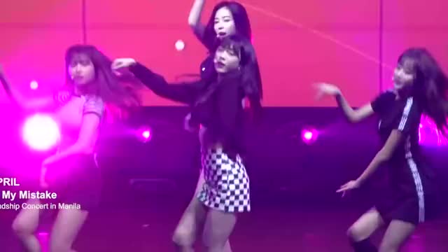 APRIL (에이프릴) - Oh! my mistake (예쁜 게 죄) at #2019KPOPCFMNL (1080p 30fps