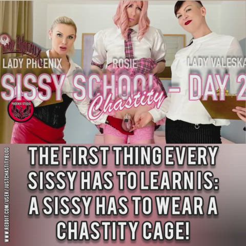 This is the first thing that a Sissy has to learn!