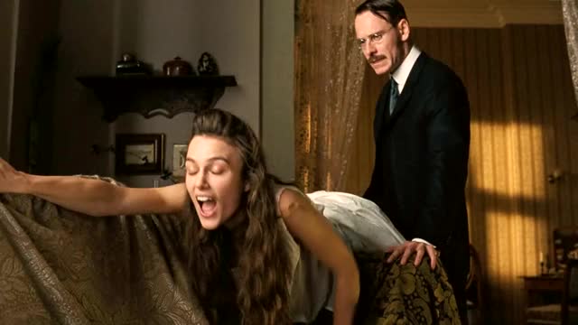 Keira Knightley - A Dangerous Method slomo thefappeningblog.com