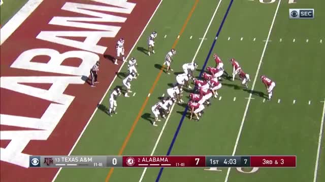 Najee Harris - 1st Quarter TD vs Texas A&M 