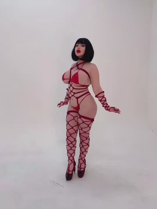 Big Ass Big Tits Lipstick gif