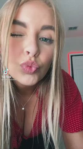 Big Tits Teen TikTok gif