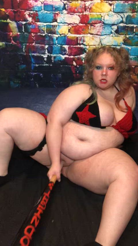 amateur bbbw bbw big tits blonde cosplay fetish harley quinn pussy tits curvy-chicks