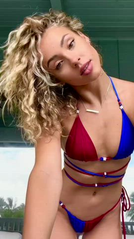 Ass Babe Bikini Celebrity Model Pretty Tease TikTok gif