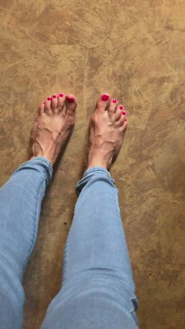 Country Girl Feet Legs gif