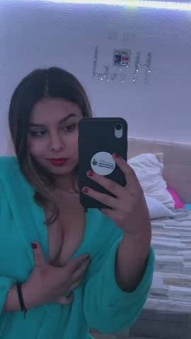 In the mood for your cum on my tits