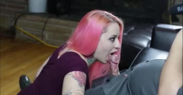 Tongue Job Makes him Cum Uncontrollably