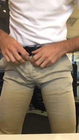 Cock in the office