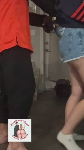 ass role play wedgie gif