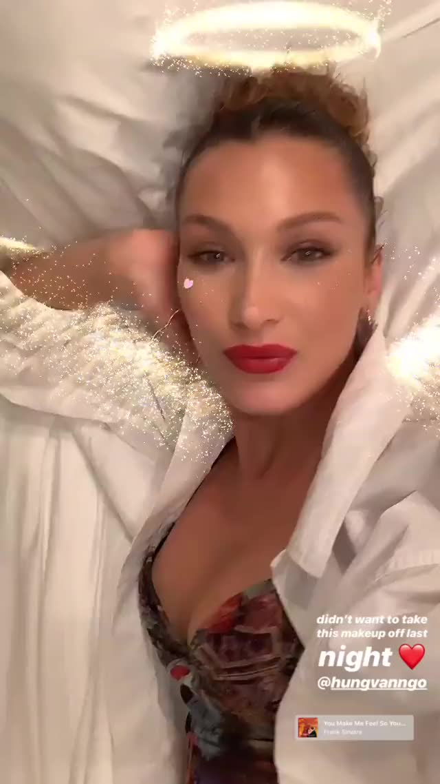 Bella Hadid - Instagram Story, 05/17/2019