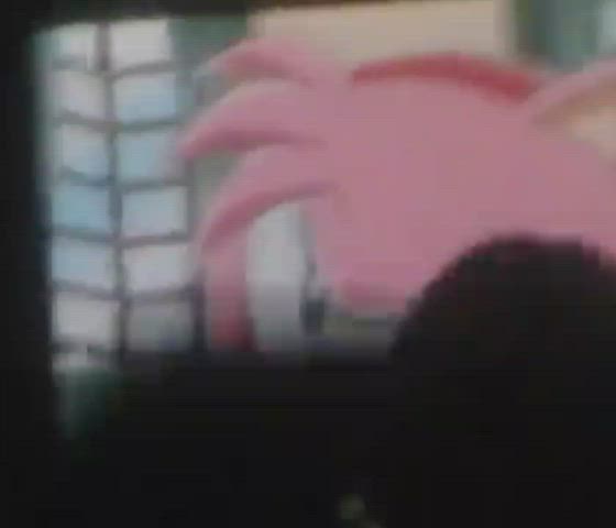 amy rose animation cartoon cock cum cumshot jerk off masturbating solo tribute gif