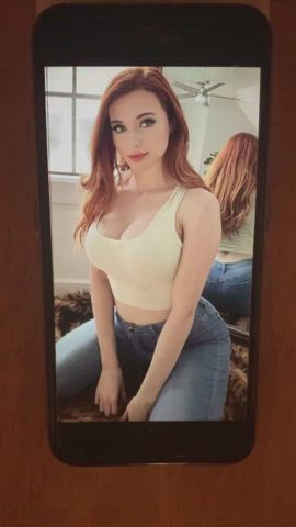 Amouranth's big tits made me shoot ropes