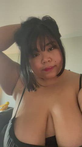 asian bbw boobs tits titty drop gif