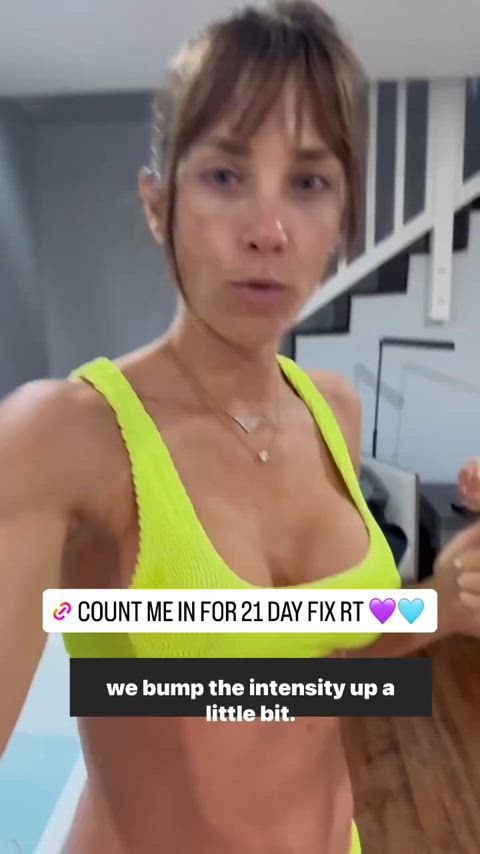 fitness milf see through clothing gif