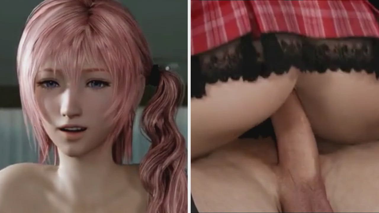 Serah ride POV by LazyProcrastinator rule34 Final Fantasy porn 3D