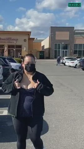 asian big tits exhibitionism exhibitionist exposed flashing gif
